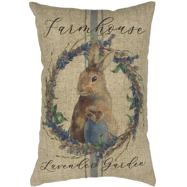 rabbit lumbar pillow